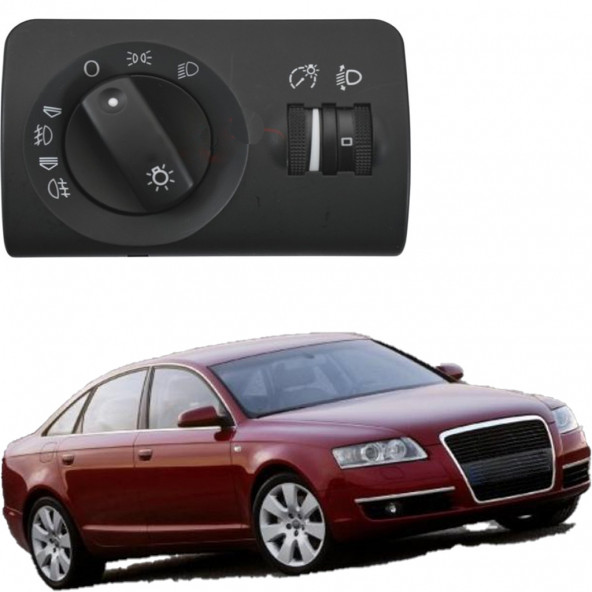 Mcar Audi A6 İLE UYUMLU Far Anahtarı 1997-2006 - 2