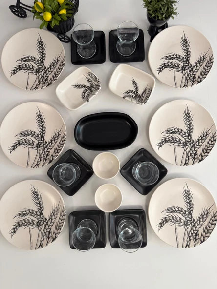 Takım Kahvaltı 23 Parça 6 Kişilik Başak