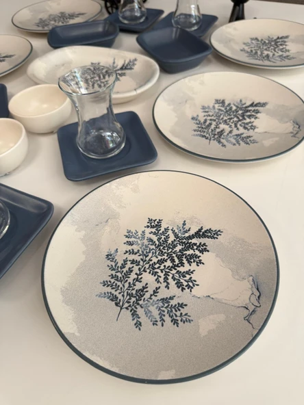 Takım Kahvaltı 23 Parça 6 Kişilik Blue Magıc - 3