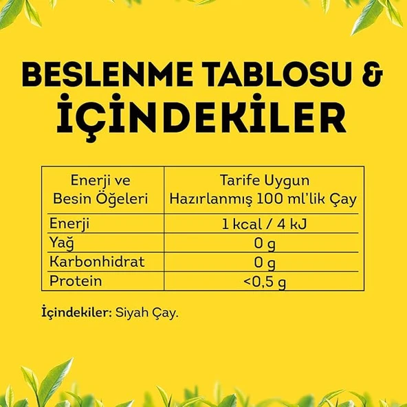 Lipton Yellow Label Demlik Poşet Çay 100'lu - 2