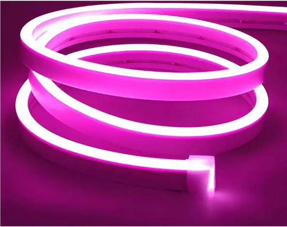 CATA PEMBE NEON LED (12V) 50 METRE ürün görseli 1