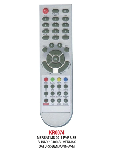 SATURK UYDU KUMANDASI ürün görseli