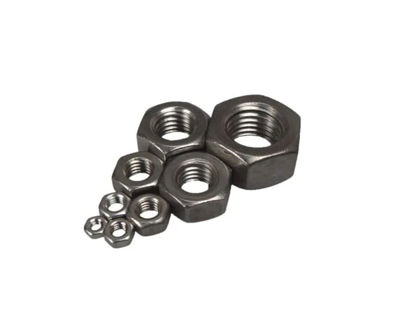 M8 SİYAH ÇELİK SOMUN DIN 934 CL:6