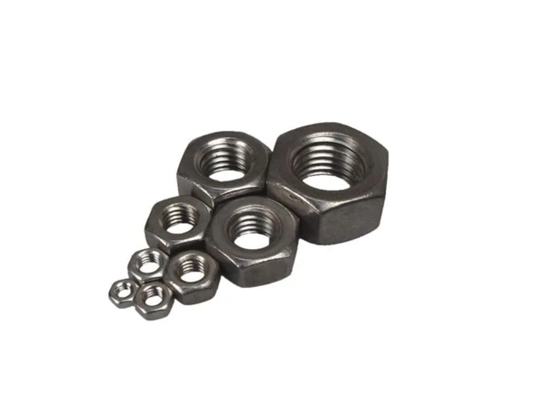 M10 SİYAH ÇELİK SOMUN DIN 934 CL:6