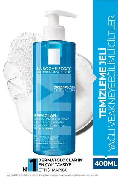 La Roche Posay La Roche Posay Effaclar Temizleme Jel 400ml Yağlı ve Akneye Eğilimli Citler - 1