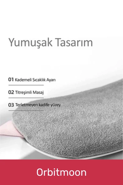 Özel Seri Titreşimli Taşınabilir Sıcak Tutan Regl Ağrıları Dijital Özel Gün Adet Bel Kemeri - 4