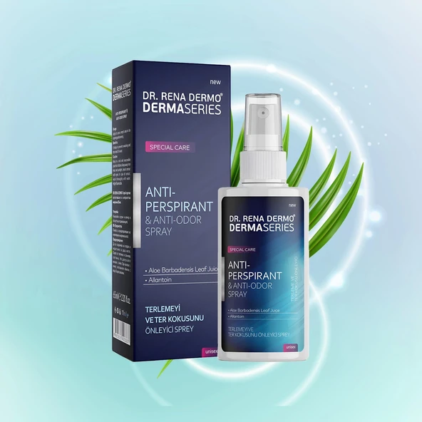 Dr.Rena Dermo Anti - Perspirant Sprey -Terlemeyi ve Ter Kokusunu Önleyici Sprey - 1