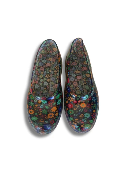 Zenne Çiçekli Bahçe ve Tarım Kadın Ayakkabısı 36-40 Yeşil - 2