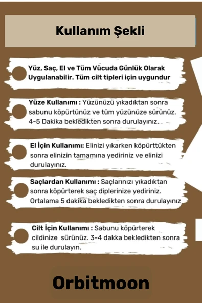 %100 Bitkisel Doğal El Yüz Saç Cilt Vücut Hoş Kokulu Orijinal Saf Çörek Otu Sabunu 120G - 1 Adet - Resim 4