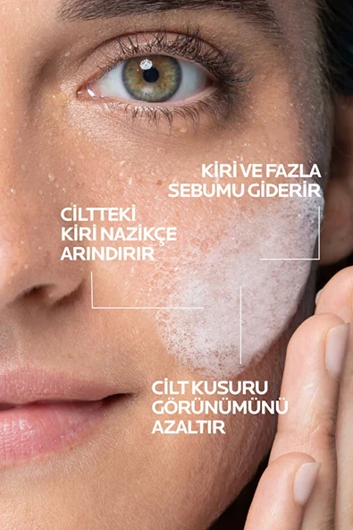 La Roche Posay La Roche Posay Effaclar Temizleme Jel 400ml Yağlı ve Akneye Eğilimli Citler - 4