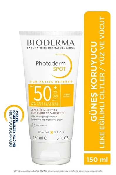 Bioderma Photoderm Spot SPF 50+ Leke Karşıtı Güneş Kremi 150 ml
