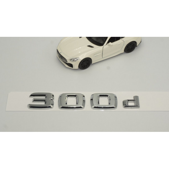 300d Bagaj Krom ABS 3M 3D Yazı Logo - 3