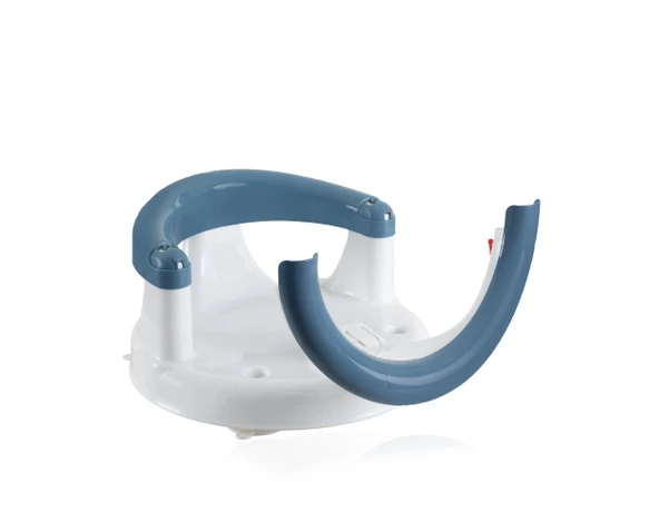 Babyjem Yandan Açılır Banyo Mama Oturağı İndigo Mavi - 4