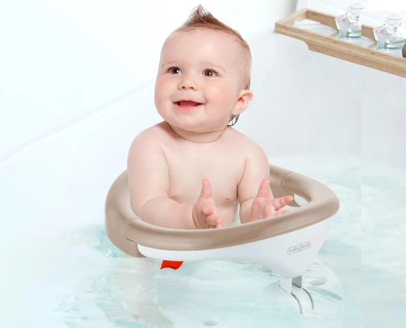 Babyjem Yandan Açılır Banyo ve Mama Oturağı Taş - 2