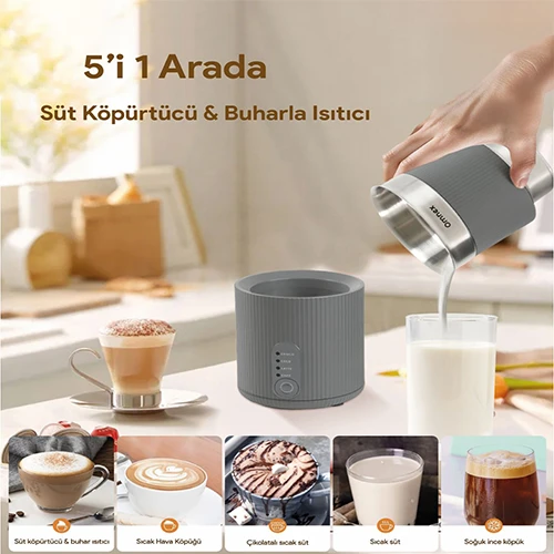 Omnex Ox-pro Kapsüllü Espresso Makinesi & Swifo Max Süt Köpürtücü - 5