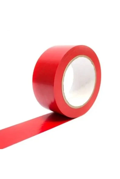 Renkli ( Kırmızı ) Koli Bandı 45x100 Metre 1.Kalite - 3