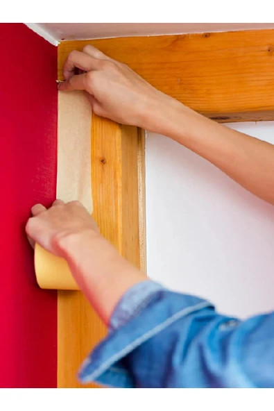 Maskeleme Bandı  36mm 40Mt Kağıt Bant Bandı Boya Bandı 2 Adet - 2