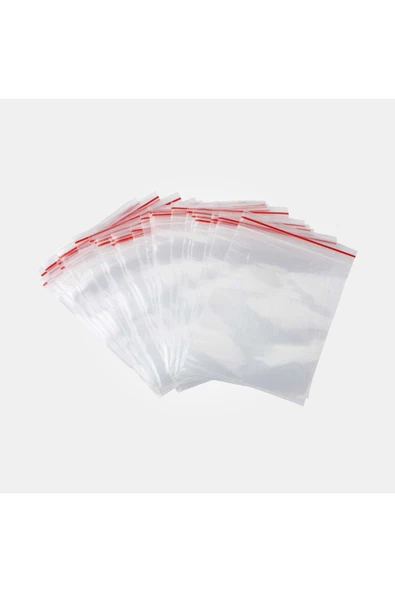 Şeffaf Kilitli Poşet Torba 8x10 Cm, 1000 Adet - 5
