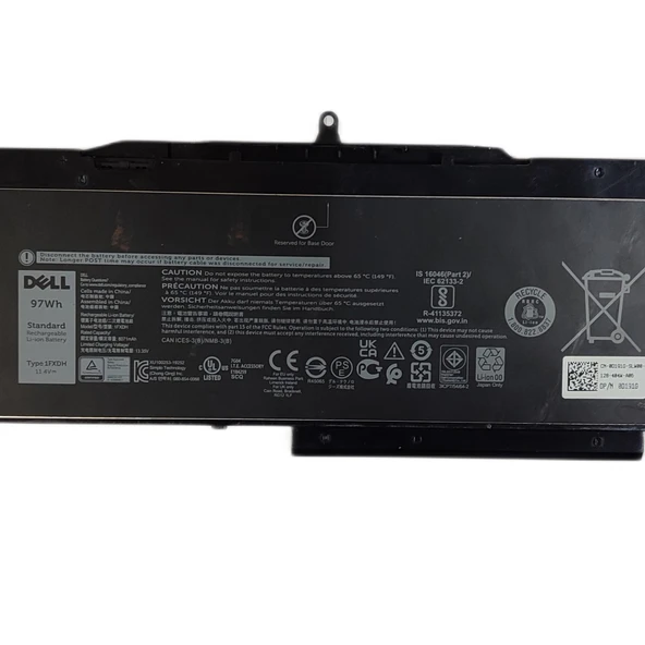 DELL LATİTUDE 5501 (1FXDH) BATARYA ürün görseli 1