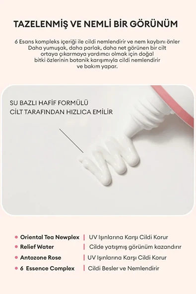 Missha Aydınlatıcı ve Nemlendirici Güneş Kremi All Around Safe Block Essence Sun EX SPF45/PA+++ 50ml - 4