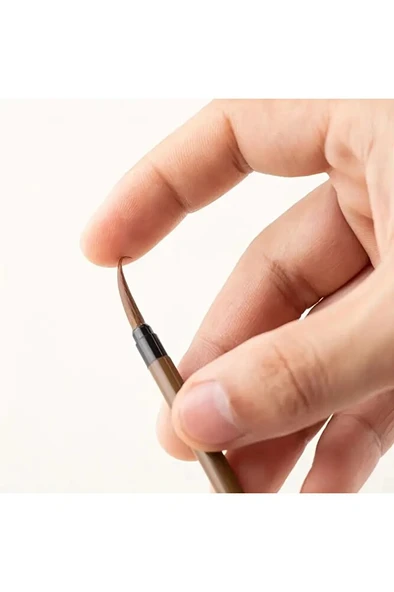 Tahrir fırçası kurt kılı no:2, çini, seramik, tezhip, minyatür, boyama, hobi işleri-1 adet - Resim 4