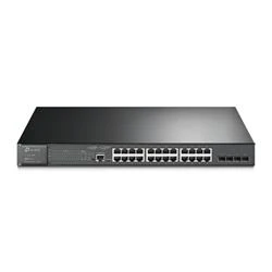 Omada Tp-Link TL-SG3428MP 24 Port 10-100-1000 Poe+ Switch 4 Port SFP L2 Çelik Kasa Rack Mount - Resim 2