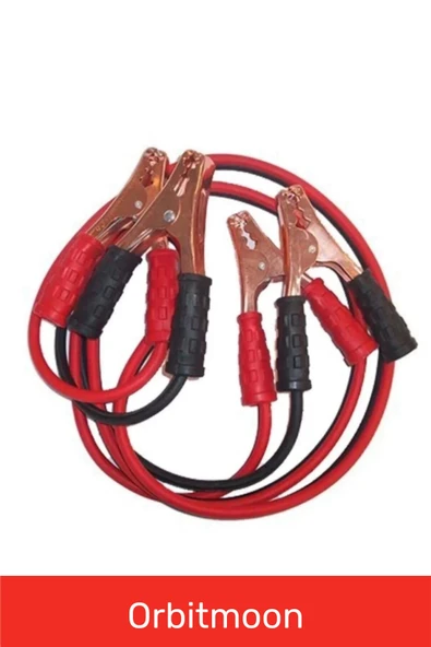 Yeni Seri %100 Bakır Kalın Kablo 1200 Amper Güçlü Oto Akü Takviye Hızlı Şarj Kablosu - 3