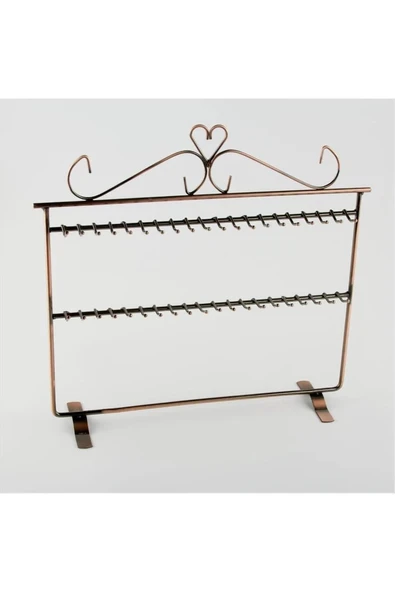 İthal Metal Bakır Renk 32x30 Cm Bileklik Standı ürün görseli