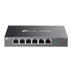 Omada Tp-Link DS106P 4 Port 10-100 Poe+ 2 Port 10-100 Mbps Uplink Switch Çelik Kasa Rack Mount - Resim 2