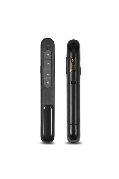 Wireless Presenter/Kablosuz Lazer Sunum Kalemi Ses Kontrolü PowerPoint Uygulamalar için Uygun İşaret - 5