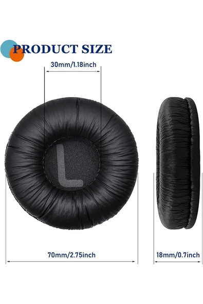 J Tune600/t450/t450bt/t500bt/jr300bt Uyumlu Kulaklık Ve Kafa Bandı Pedi Yumuşak Koruyucu Süngeri - 7