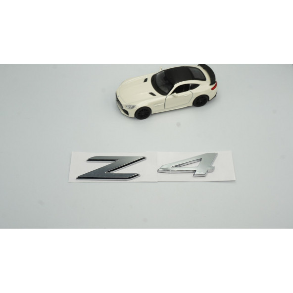 Bmw Z4 Bagaj Krom ABS 3M 3D Yazı Logo Orjinal Ürün - Resim 2