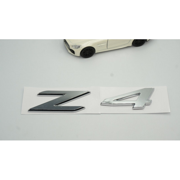 Bmw Z4 Bagaj Krom ABS 3M 3D Yazı Logo Orjinal Ürün - Resim 3