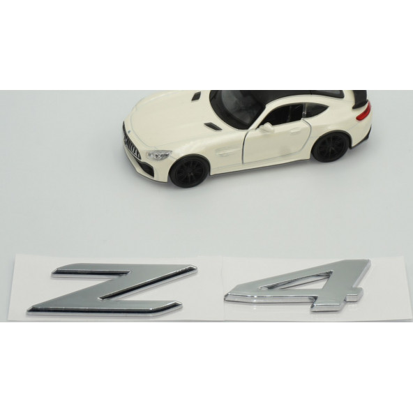 Bmw Z4 Bagaj Krom ABS 3M 3D Yazı Logo Orjinal Ürün - Resim 4