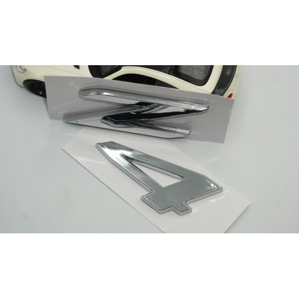 Bmw Z4 Bagaj Krom ABS 3M 3D Yazı Logo Orjinal Ürün - Resim 5