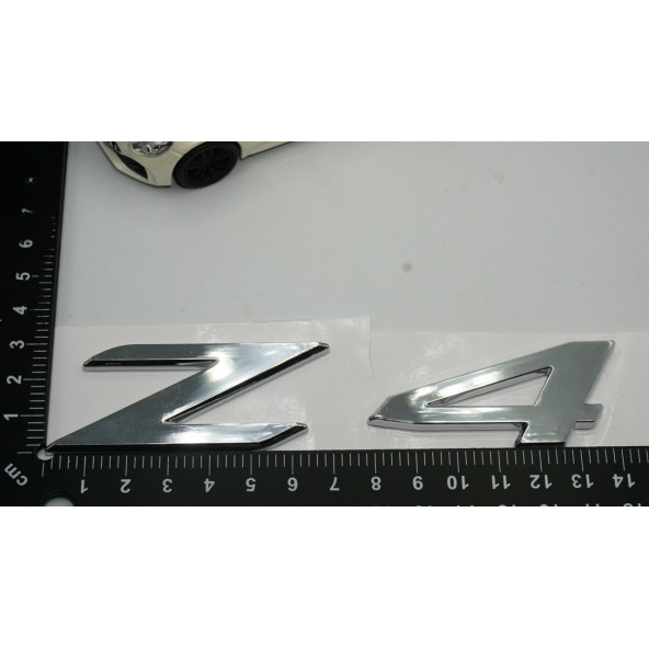 Bmw Z4 Bagaj Krom ABS 3M 3D Yazı Logo Orjinal Ürün - Resim 6