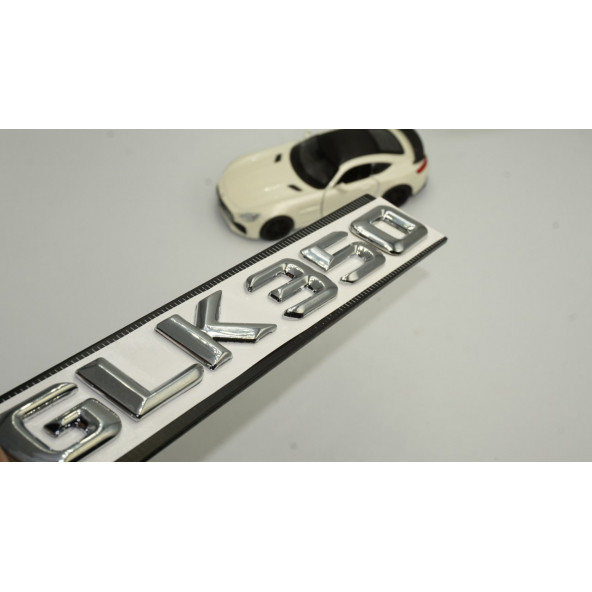 GLK 350 Bagaj Krom Metal 3M 3D Yazı Logo