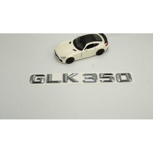 GLK 350 Bagaj Krom Metal 3M 3D Yazı Logo - 2