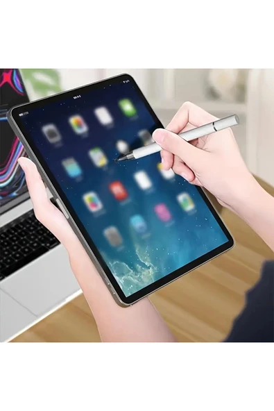 iPhone iPad Uyumlu Dokunmatik Kalem Telefon - Tablet ve Tüm Dokunmatik Cihazlar için Uygun Kalem - Resim 4