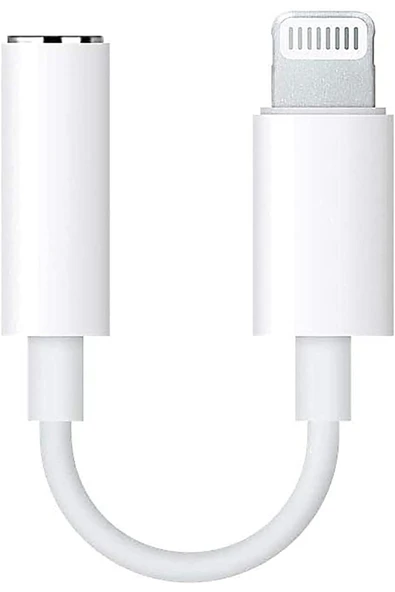 iPhone 7 8 X 11 12 13 14 Uyumlu Lightning To 3.5mm Aux Jack Kulaklık Çevirici Bluetooth Gerektirmez ürün görseli 1