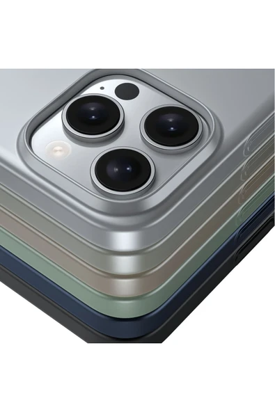 iPhone 16 Pro Max Uyumlu Magsafe Kılıf Sert Mat Koruyucu Kablosuz Şarj Destekli Arka Kapak - 3