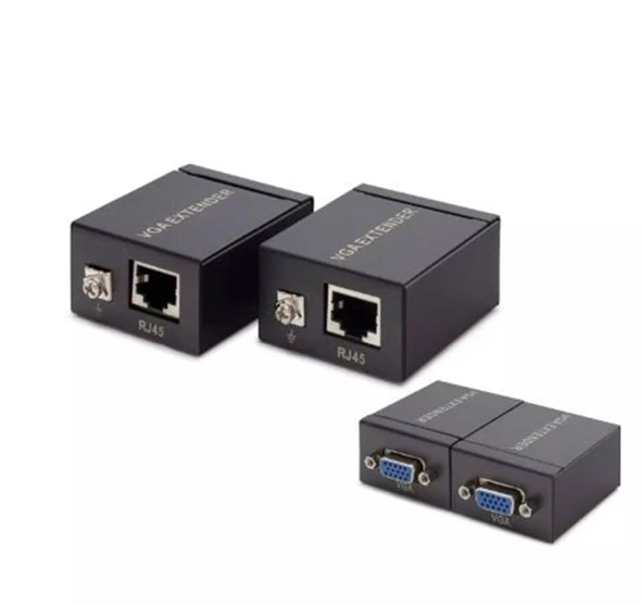 Hadron Hdx1285 Vga Extender 60M Siyah ürün görseli 1