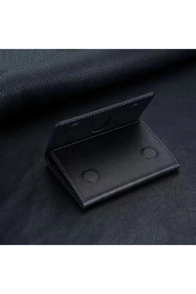 iPhone 12/13/14/15 Plus/16 Pro Max Galaxy S20/S21/S22/S23 Fe/S24 Ultra Magsafe Cüzdan Kartlıklı Deri - 7
