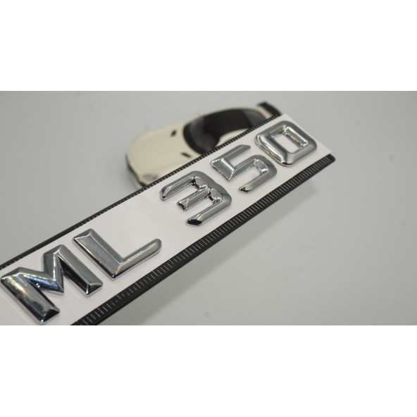 ML 350 Bagaj Krom Metal 3M 3D Yazı Logo ürün görseli 1
