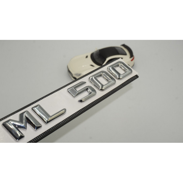 ML500 Bagaj Krom Metal 3M 3D Yazı Logo