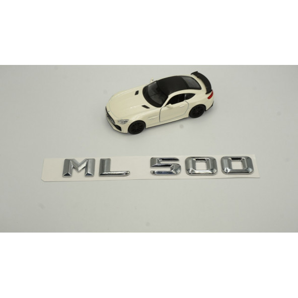 ML500 Bagaj Krom Metal 3M 3D Yazı Logo - 2