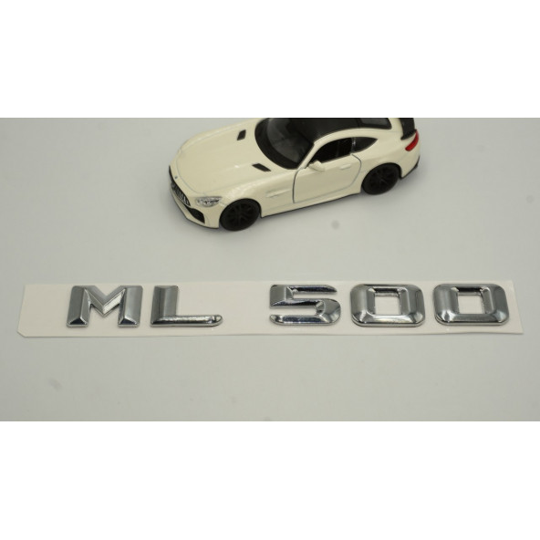 ML500 Bagaj Krom Metal 3M 3D Yazı Logo - 3