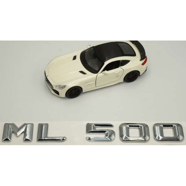 ML500 Bagaj Krom Metal 3M 3D Yazı Logo - 4