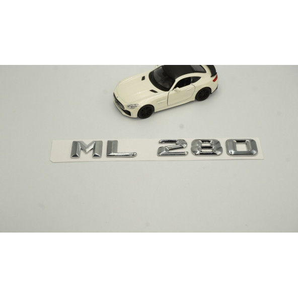 ML280 Bagaj Krom Metal 3M 3D Yazı Logo - Resim 2