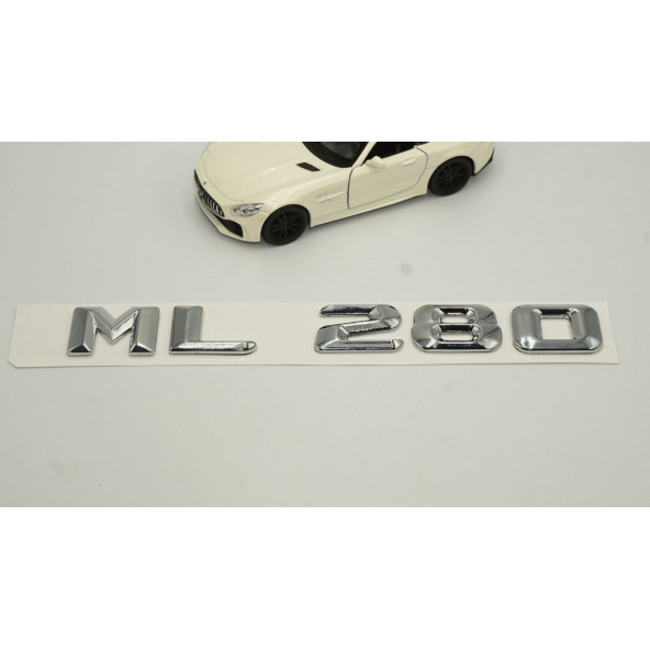 ML280 Bagaj Krom Metal 3M 3D Yazı Logo - Resim 3